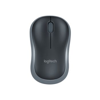 เม้าส์ไร้สาย Logitech Wireless Mouse M185 สีดำ