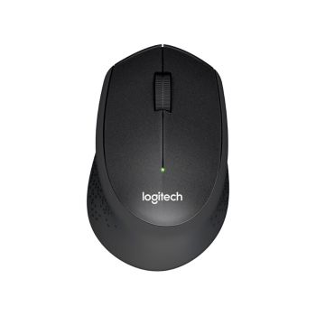 เมาส์ไร้สาย Logitech M331 Silent Plus Wireless Mouse สีดำ