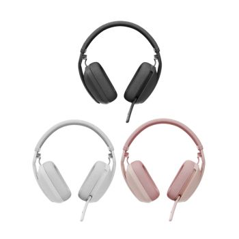 หูฟังพร้อมไมโครโฟนไร้สาย Logitech Zone Vibe 100
