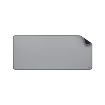 แผ่นรองเม้าส์ Logitech Desk Mat Studio Series สี Mid Grey