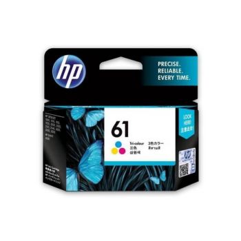 ตลับหมึกอิงค์เจ็ท HP 61 Tri-color (CH562WA) 3สี