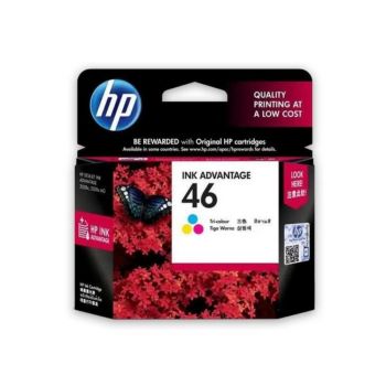 ตลับหมึกอิงค์เจ็ท HP 46 Tri-color (CZ638AA) 3สี