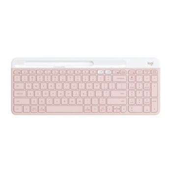 คีย์บอร์ดไร้สาย Logitech K580 Slim Multi-Device-Rose