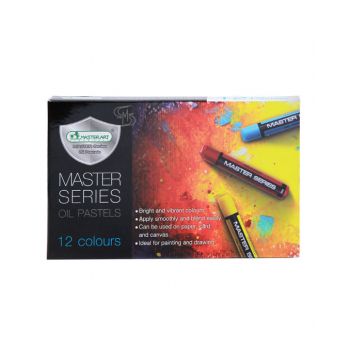 สีชอล์กน้ำมัน Master Art รุ่น Master Series 12 สี 