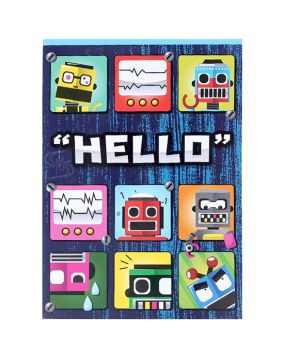 สมุดฉีก ตราช้าง FMP-102 70 แกรม 50 แผ่น (คละลาย) 