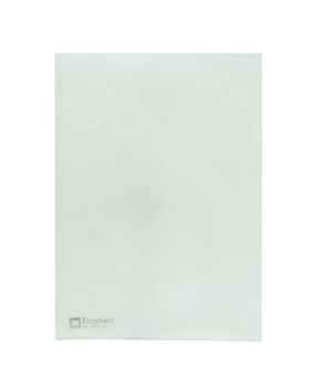 แฟ้มซองพลาสติก ตราช้าง ขนาด A4 รุ่น 400A4 สีขาว