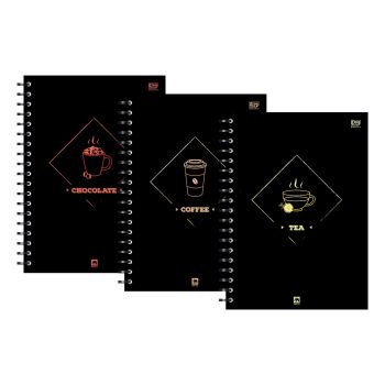 สมุดบันทึกปกอ่อนริมลวด ตราช้าง WPP-333 ขนาด B5 (คละลาย)