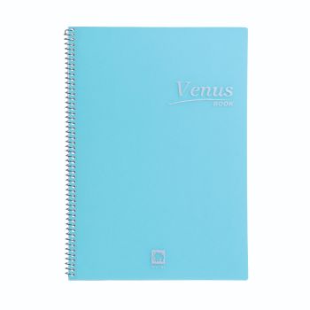 สมุดบันทึกริมลวด ตราช้าง ขนาด B5 70G 40S รุ่น วีนัส 101 (คละสี)