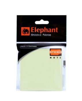 กระดาษโน๊ตแถบกาว ตราช้าง 3x3 (100 แผ่น)