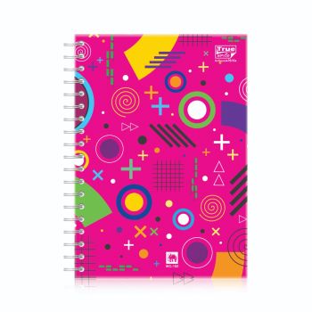 สมุดบันทึกริมลวด ตราช้าง WC-102 ขนาด A7 (คละลาย)