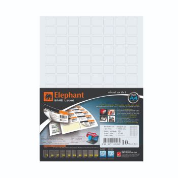 สติ๊กเกอร์ SME ตราช้าง ขนาด A4 (17 x 21 mm) 