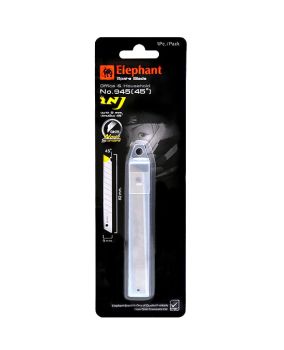 ใบมีด ตราช้าง รุ่น 945 ขนาด 9 มม. (45 องศา) รุ่นแผง