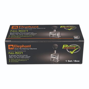 เครื่องตีเบอร์ 5 หลัก ตราช้าง รุ่น 501 