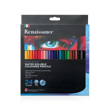 สีไม้ระบายน้ำ 24 สี Renaissance