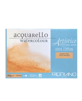 กระดาษวาดภาพ Fabriano Artistico ขนาด35.5x51cm 300แกรม ผิวกึ่งหยาบ