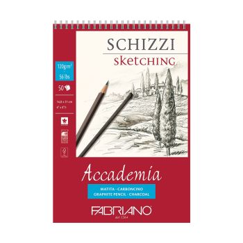 กระดาษวาดภาพ Fabriano Accademia 120แกรม 50แผ่น