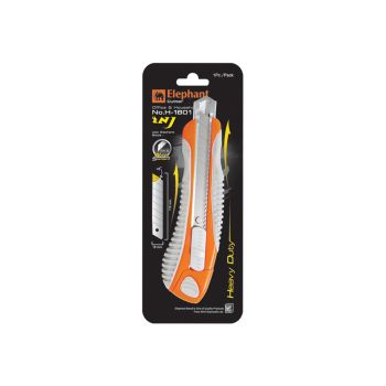 (Factory Sale) คัตเตอร์ ตราช้าง รุ่น H-1801 ขนาด 18 มม. (SD144319)