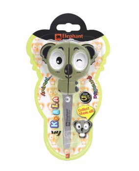 กรรไกร ตราช้าง ลายหมีควอล่า แฟนซี ขนาด 5 1/2 นิ้ว