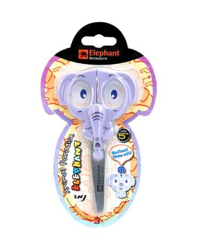 กรรไกร ตราช้าง ลายช้าง แฟนซี ขนาด 5 นิ้ว