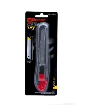 คัตเตอร์ ตราช้าง รุ่น P-1801A ขนาด 18 มม. 