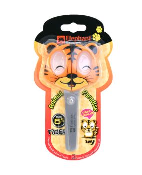 กรรไกร ตราช้าง เสือ แฟนซี ขนาด 5 นิ้ว