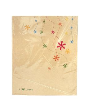 แฟ้มรักษ์สิ่งแวดล้อม 2 ห่วง ตราช้าง รุ่น 921A4 ขนาด A4 (คละลาย)