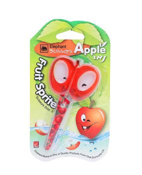 กรรไกร แอปเปิ้ล แฟนซี ขนาด 5" ตราช้าง