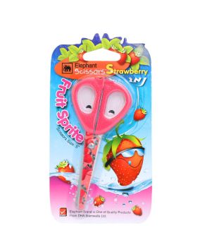 กรรไกร ตราช้าง สตรอเบอรี่ แฟนซี ขนาด 5 นิ้ว