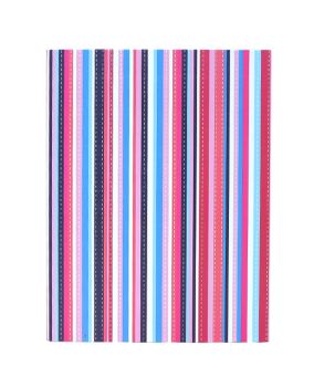 แฟ้มปกกระดาษพิมพ์ลาย แถมฟรีซองใส 20 ซอง ตราช้าง รุ่น 726A4 ขนาด A4 (คละสี)