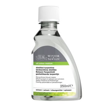 สื่อผสมสีน้ำมัน Distilled Turpentine Winsor & Newton 250มล. #3039744