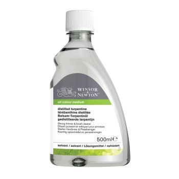 สื่อผสมสีน้ำมัน Distilled Turpentine Winsor & Newton 500มล. #3049744