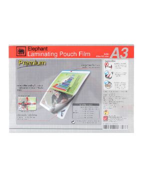 ฟิล์มเคลือบบัตร ตราช้าง รุ่น Premium ขนาด A3 125 ไมครอน