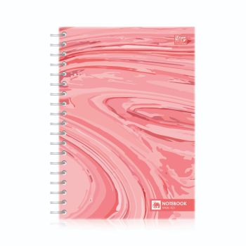 สมุดบันทึกปกแข็งริมลวด ตราช้าง รุ่น VIVA-101 ขนาด A5 (คละลาย)