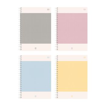 สมุดบันทึกปกกระดาษ ตราช้าง รุ่น W-102 ขนาด B5 (คละลาย)