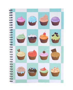 สมุดบันทึกปกกระดาษ ตราช้าง รุ่น W-103 ขนาด B5 (คละลาย)