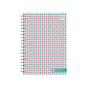 สมุดบันทึกปกกระดาษ ตราช้าง รุ่น W-107 ขนาด A5 (คละลาย)