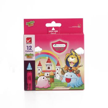 สีเทียน Master Art ขนาดจัมโบ้ 12 สี