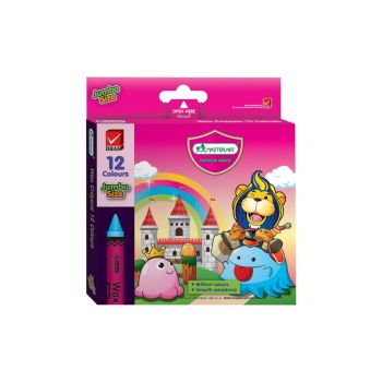 สีเทียนขนาดจัมโบ้ มาสเตอร์อาร์ต 12 สี