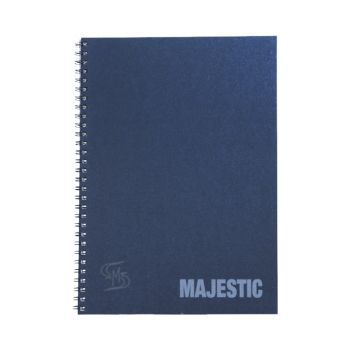 สมุดบันทึกปกแข็งริมลวด ตราช้าง รุ่น MAJESTIC-101 ขนาด B5 (คละสี)