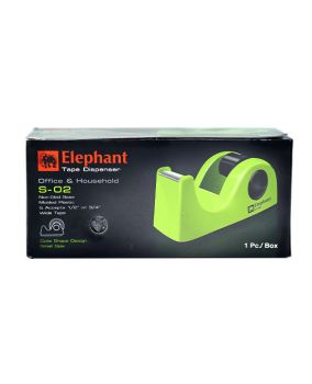 แท่นตัดเทป ตราช้าง S-02 คละสี