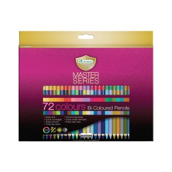 สีไม้ 2หัว 72สี Master Art รุ่น Master Series