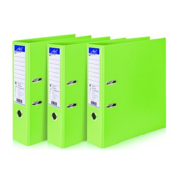 (Factory Sale) แฟ้มสันกว้าง Elfen รุ่น 200F ขนาด F สีเขียวมะนาว (แพ็ค 3) 