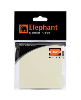 กระดาษโน๊ตแถบกาว ตราช้าง ขนาด 3x3 นิ้ว (50 แผ่น)