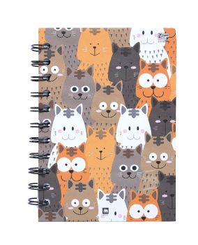 สมุดบันทึกริมลวด ตราช้าง รุ่น WHC-615 ขนาด A6 (คละลาย)