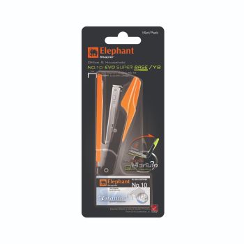 (Factory Sale) ชุดอุปกรณ์เย็บกระดาษ ตราช้าง No.10 EVO ซุปเปอร์เบส/Y2 (คละสี) (SD258139)