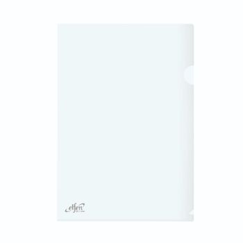 แฟ้มซองพลาสติก Elfen รุ่น 116 ขนาด A4 สีขาว (แพ็ค 12)