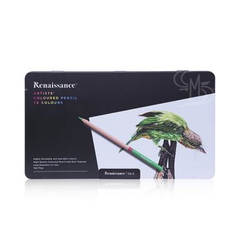 ชุดสีไม้เกรดอาร์ตติส Renaissance 72 สี