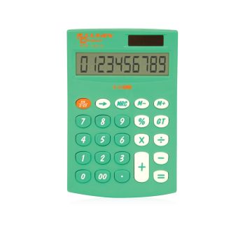 เครื่องคิดเลข 12 หลัก ตราช้าง Illumix รุ่น S02-12D สีเทา