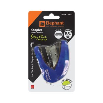 เครื่องเย็บ ตราช้าง LE-10F บลิสเตอร์ สีฟ้า