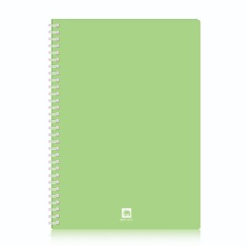 สมุดริมลวด ตราช้าง รุ่น WPP-121T ขนาด B5 70 แกรม 40 แผ่น สีเขียวอ่อน